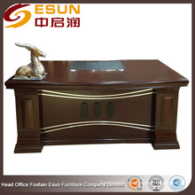 Round edge elegance boss modern director office table design